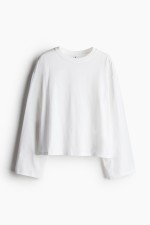 Long-Sleeved Cotton Top