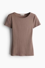 Ribbed T-shirt