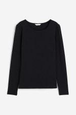 Long-sleeved Jersey Top